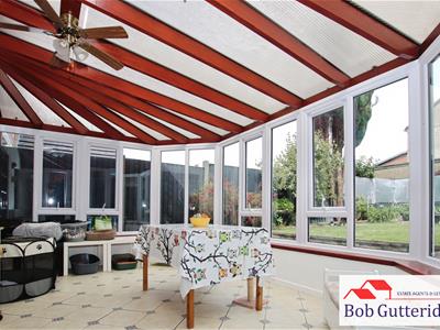 HALF BRICK & UPVC DOUBLE GLAZED CONSERVATORY